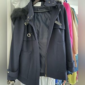 R Essential pea coat
